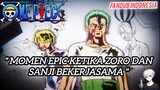 [ Fandub Indonesia ] MOMEN EPIC ONE PIECE Ketika Zoro dan Sanji Bekerjasama 😱🥶