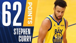 Stephen Curry 62 POINTS CAREER HIGH Full Highlights | Trail Blazers at Warriors