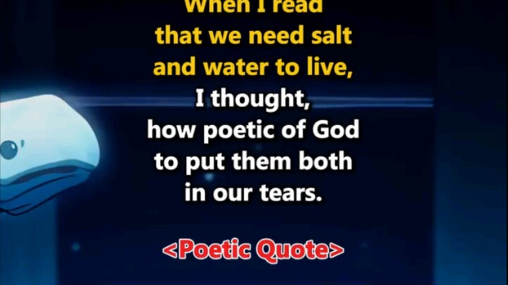 poetic Quote