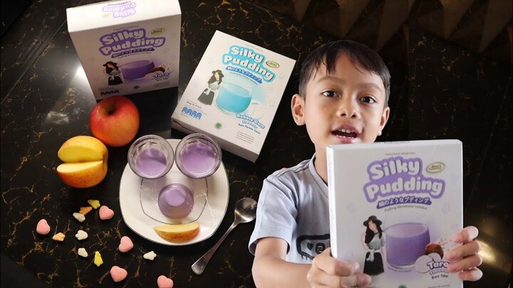 NGABUBURIT BIKIN PUDING BUAT TAKJIL | Cara Mudah Bikin Puding Instan