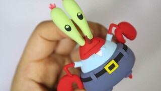 【手工】捏《海绵宝宝》里的蟹老板~【搬运 1080p】