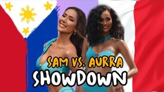 SAMANTHA VS AURRA KHARISMA SWIMSUIT PERFORMACE | PRELIMINARY COMPETITION #missgrandinternational