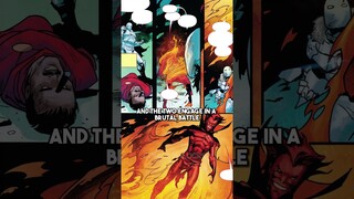 Tony Stark's Iceman Suit vs Mephisto