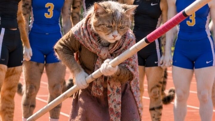 “This Cat’s Crazy Stunt Will Leave You Speechless! 😱🐱🔥”