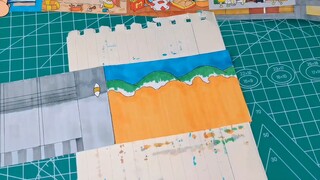 【Pop-up Book】Homemade Crayon Shinchan Mini Pop-Up Book