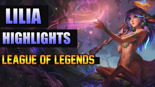 LILIA GAMEPLAY HIGHLIGHTS - LEAGUE OF LEGENDS