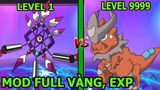 Nexomon Extinction Phần 2 Mod Full Vàng, Gem Max Cấp Tiến Hóa Pokemon Khủng Long Bạo Chúa - Thành EJ