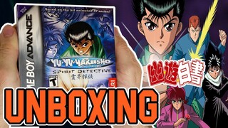 Yu Yu Hakusho(Ghost Files): Spirit Detective (GBA) Unboxing