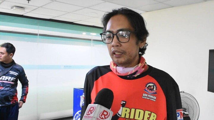 rider na umaasa rito para sa kanilang pamilya.Panahon na upang magkaroon ng malinaw, makatarungan, a