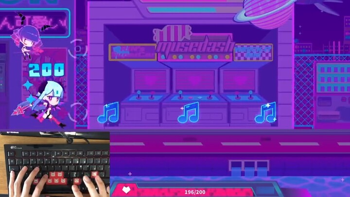 【Muse Dash】ประกาศ [มาสเตอร์] 100.00% (EL0) AP