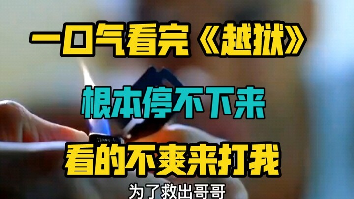 一口气一部剧，《越狱》第一季，看不爽来打我！