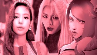 CLC/K-DA/BLACKPINK [MASHUP] HOBGOBLIN X POPSTARS X DDU DU DDU DU