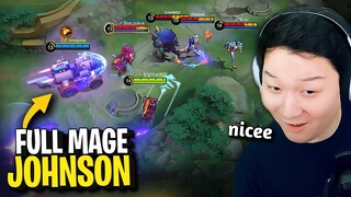 Finally met a random Mage Johnson lol | Mobile Legends