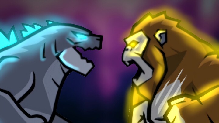 Godzilla VS Kong Fan Animation