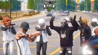 DIKEROYOK SEKELOMPOK GANGSTER !! GTA V ROLEPLAY