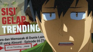 Sisi Gelap Dibalik Trendingnya Anime Mengembara dan Memasak di Dunia Lain