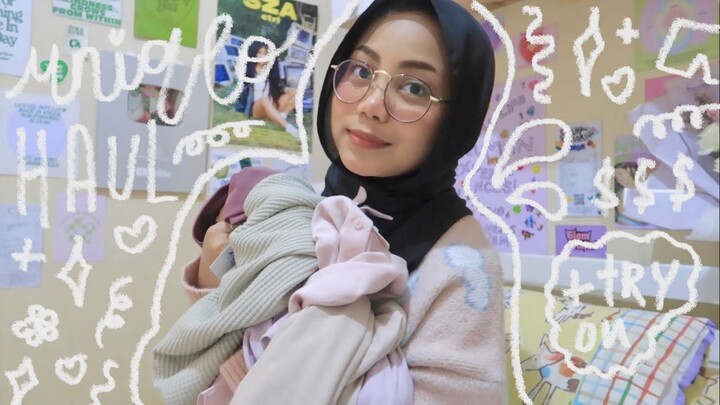 uniqlo shopping haul! ✧ outfits for college & working out | ft. ShopBack