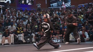 中国7岁Bgirl Coco参加国际街舞大赛 ~ Groove Session 2024 2vs2 TOP16