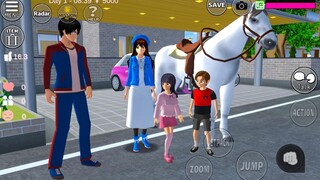 Yuta & Mio Rebutan Naik Sepeda Roda Tiga & Naik Kuda? 🤭😎 Game Ebi Gamespot Sakura School Simulator