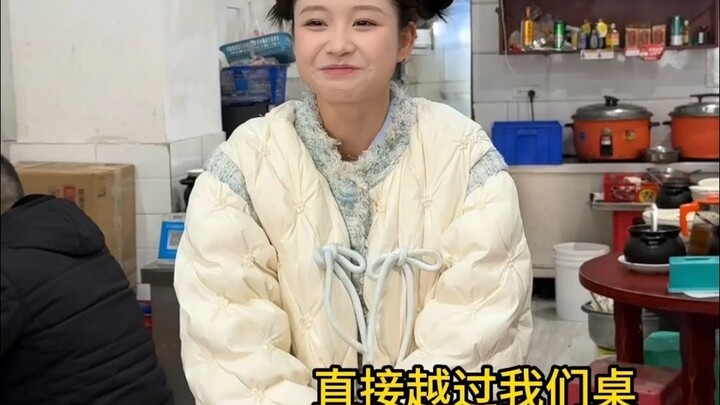 Never underestimate the big-foodie girl's desire to eat.