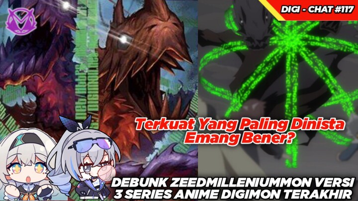 Dulu Terkuat, Sekarang Kok Nerf Terus?! Ayo Kita Debunk Zeedmilleniummon Di Anime!