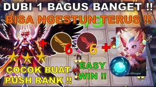 DUBI SKILL 1 BAGUS BANGET !! GINI CARANYA SUPAYA BISA NGESTUN TERUS ! COMBO MAGIC CHESS TERKUAT 2021
