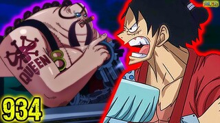 ONE PIECE CHAPTER 934 REVIEW - Luffy Vs Queen?