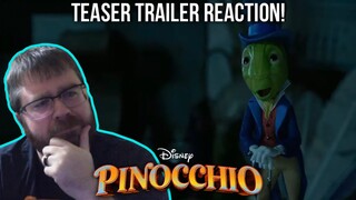 Pinocchio | Teaser Trailer REACTION!