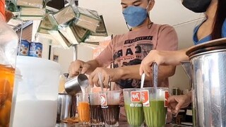 เนสกาแฟ2 โอวัลติน2 ชาดำมะนาว1 :ลูกค้ามาพร้อมฝน
