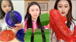 [ASMR] THÁNH ĂN ĐÁ| Ăn Đá lạnh, chocola đông lạnh đa màu sắc| Ice Eating MUKBANG SATİSFYİNG#156