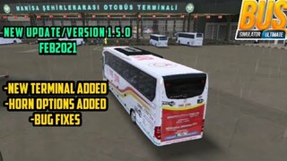 BUS SIMULATOR ULTIMATE NEW UPDATE FEBRUARY 2021 | NEW VERSION 1.5.0 | NEW TERMINALS ADDED