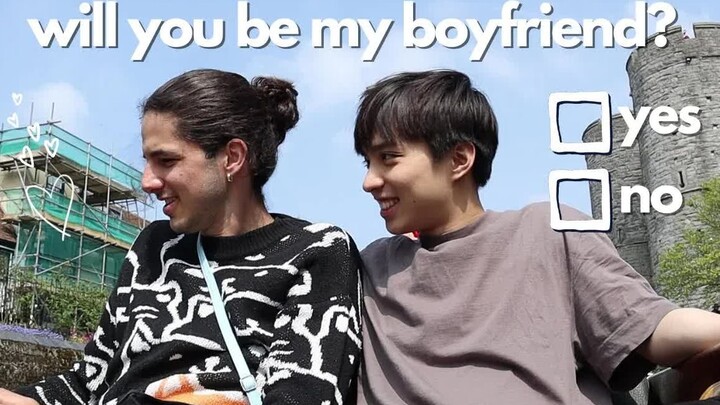 سألته هل يوافق أن يكون حبيبي (حبيبي الأول؟)