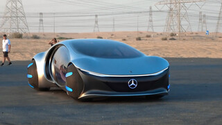 รถยนต์ต้นแบบ Mercedes-Benz Avatar: ทดลองขับล่าสุด
