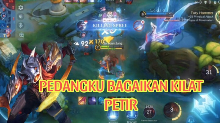 PEDANG KU BAGAIKAN KILAT PETIR