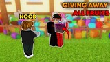 Blox Fruits Giving away ALL FRUITS before update 15!