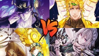MUGEN: Jotaro mạnh nhất thế giới Diego VS DIO mạnh nhất Sakuya Izayoi