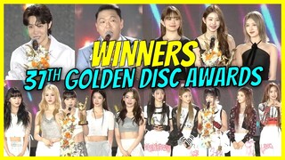 37th Golden Disc Awards Winners