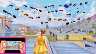 iPhone 8 Plus Pubg HANDCAM🔥 4 FINGER + Full GYRO | BEST GIRL PLAYER #42