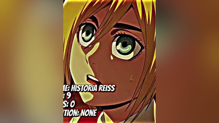 historia historiaedit aot fyp edit viral AttackOnTitan animeedit anime aotedit attackontitanedit shingekinokyojin shingekinokyojinedit 1