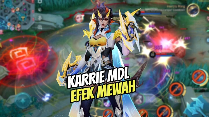 Build Tersakit Karrie Damage Bocor Mobile Legends