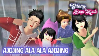 Gilang & Bayi Ajaib [Ajojing Ala Ala Ajojing] 🤣 || Sakura School Simulator || Sakura Horor