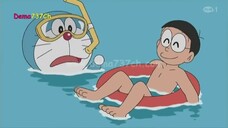 Doraemon - Mengambil Sepotong Air Laut dan Dengan Sarung Tangan Ajaib Selesaikan Semuanya