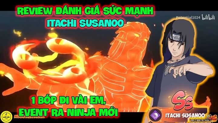 Huyền Thoại Nhẫn Giả - Review Đánh Giá Sức Mạnh ITACHI SUSANOO,1 Bóp Đi Vài Em, Event Ra Ninja Mới