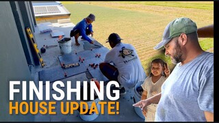 FINISH THIS HOUSE! | WRAPPING UP 2 STOREY HOUSE CONSTRUCTION PHILIPPINES  | THE ARMSTRONG FAMILY