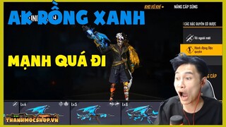 [Garena FreeFire] Trải Nghiệm Thử AK RỒNG XANH Quá Mạnh Luôn |Thành Mốc