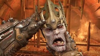 the beginning of the battle - Doom Eternal