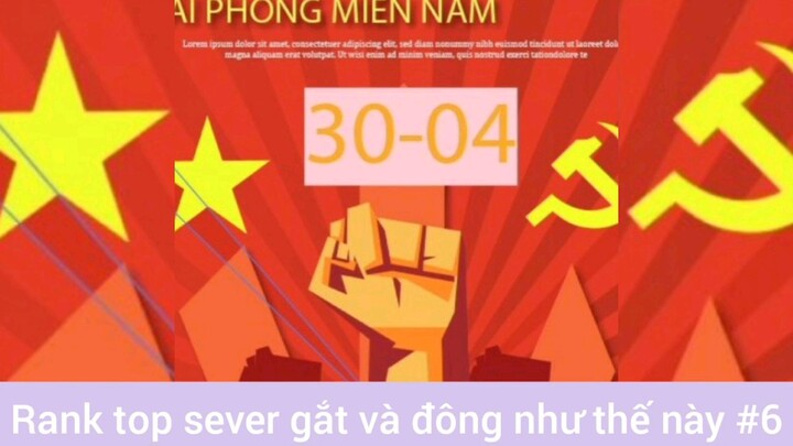 Rank top sever và đông như thế này #6 #giaiphongmaohiembilibili