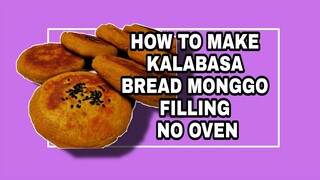 KALABASA BREAD MONGGO FILLING | NO OVEN Lhynn Cuisine