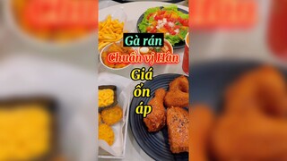 Gà rán chuẩn vị Hàn