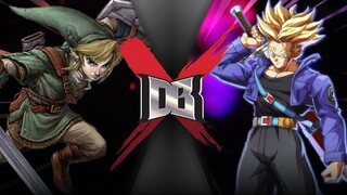 Link VS Trunks (Zelda VS Dragon Ball) | DBX